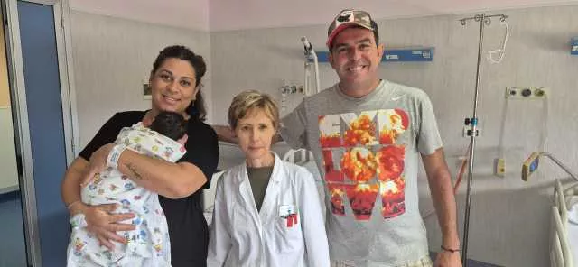Parto da record al San Martino di Oristano: la piccola Martina ha pesato 5 chili e 250 grammi