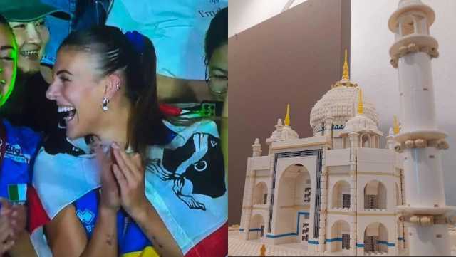 Museo dei mattoncini Lego, l'inaugurazione a Quartu: Alessia Orro protagonista di uno dei ritratti