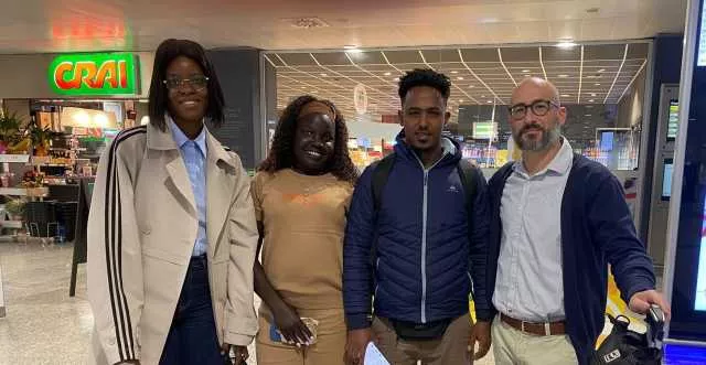Arrivo Studenti UNICORE 7 Cagliari, l'Università accoglie due studenti rifugiati del Sud Sudan e dell’Eritrea