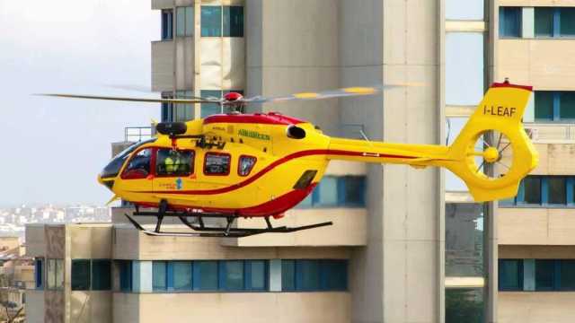 Elisoccorso Grave incidente sul lavoro a Villacidro, operaio 26enne cade da un'impalcatura: è in prognosi riservata