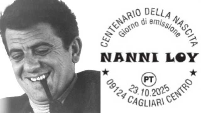 Poste Italiane celebra Nanni Loy: un bollo speciale per i 100 anni del regista cagliaritano