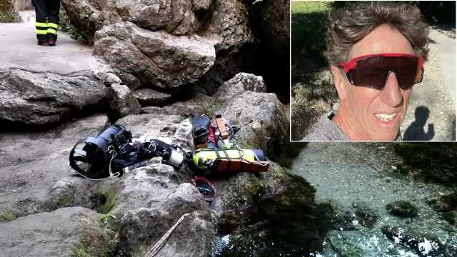 Dramma a Oliena: Luca Pedrali muore durante un'immersione a Su Gologone