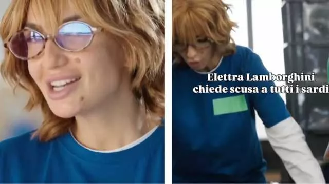 Boss in incognita, Elettra Lamborghini si finge sarda: 
