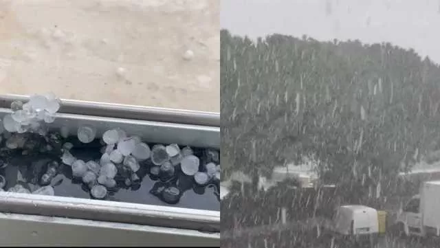 Pioggia battente e grandine: 10 minuti di paura e disagi nel cagliaritano (VIDEO)