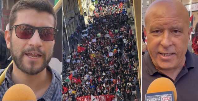 Un fiume umano attraversa Cagliari: le voci dal corteo contro il genocidio (Video)