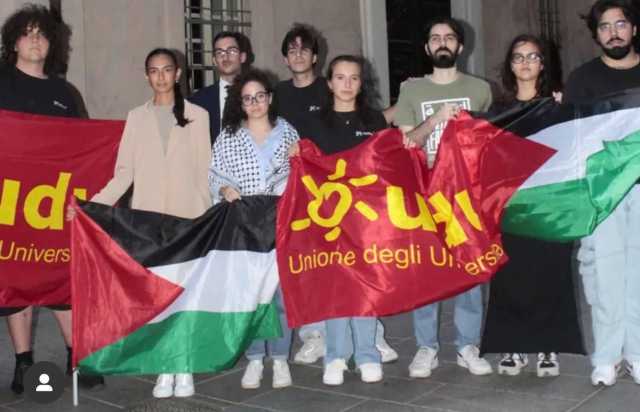 Studenti Protesta Per La Palestina
