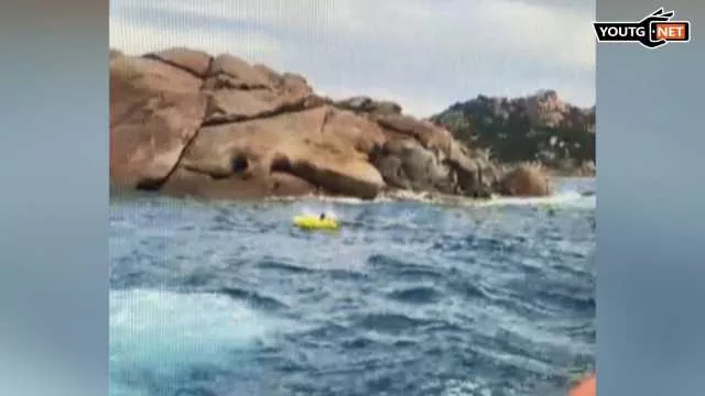 Tavolara, paura per due canoisti in balia del mare: il salvataggio (VIDEO)