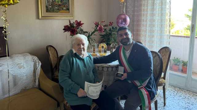 Cagliari festeggia una nuova centenaria, Maria Vittoria Putzolu: 
