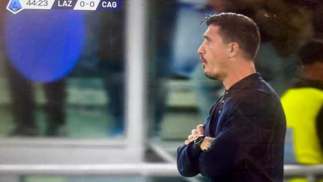 Il Cagliari sconfitto all'Olimpico: la Lazio vince due a zero 