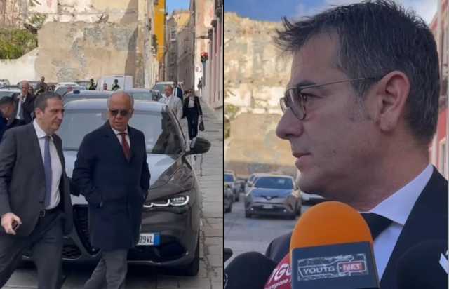 Zedda E Piantedosi Piantedosi in prefettura a Cagliari, Zedda: