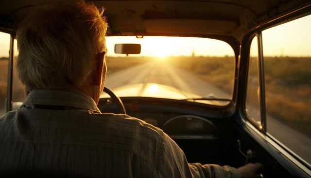 Anziano Al Volante IA In Sardegna 170mila conducenti over 70: