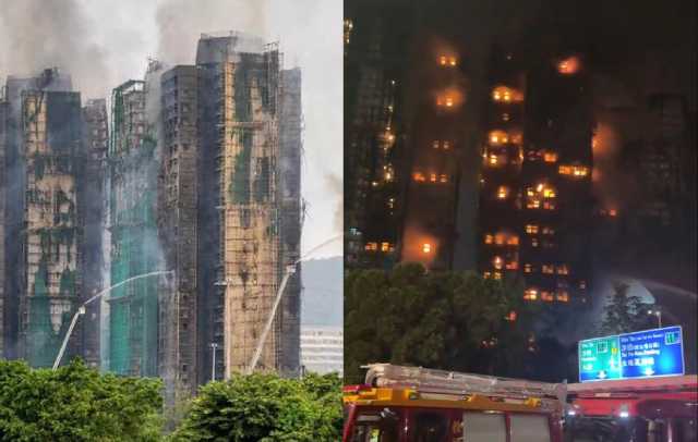 Incendio Hong Kong Incendio a Hong Kong, il bilancio si aggrava ancora: 128 morti, 79 feriti e 200 dispersi