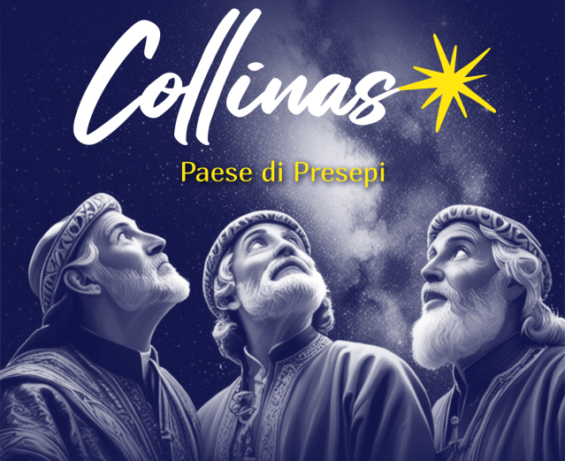 Locandina A Collinas torna il Presepe Vivente in lingua sarda: ecco il programma
