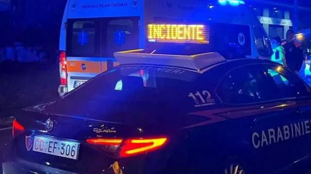 Villacidro, auto esce di strada sulla provinciale 60: due 50enni in codice rosso