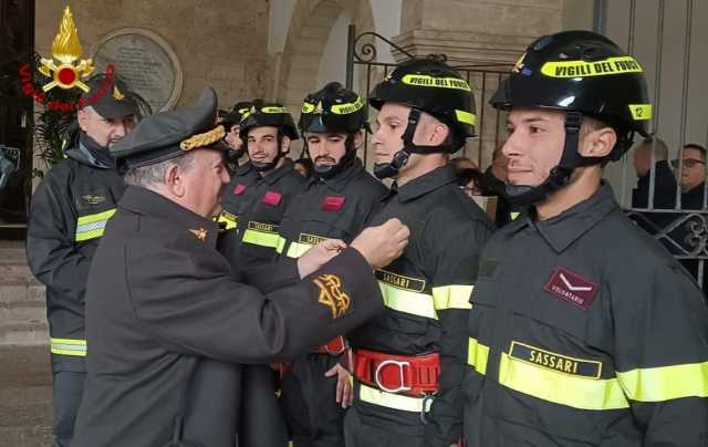 A Sassari oggi la celebrazione della Santa Patrona dei vigili del fuoco: Santa Barbara