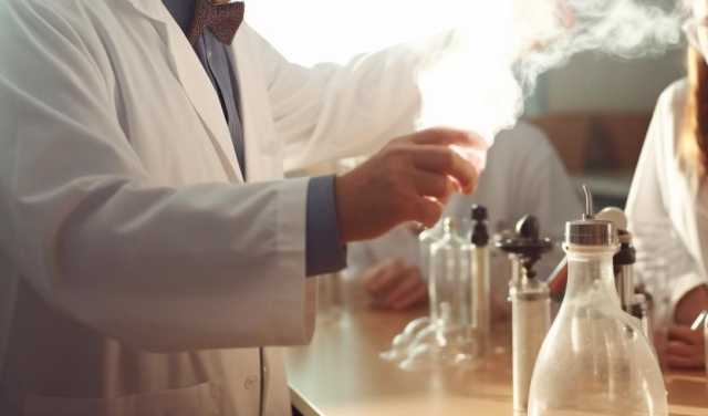 Foto Ia Laboratorio Chimica Acidi rovesciati nel laboratorio di scienze: scatta l'evacuazione di una scuola a Iglesias