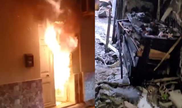 Incendio Monserrato Casa 16 Dicembrew Incendio Monserrato Casa 16 Dicembrew