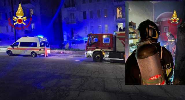 Paura a Nuoro: scoppia un incendio in un appartamento, ustionato un uomo 