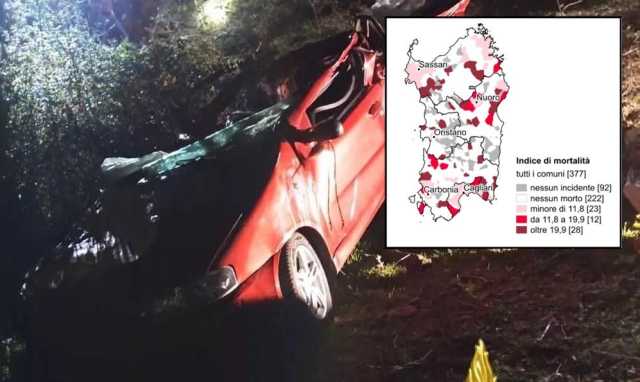 Mortali Incidenti Sardegna 24 Istat In Sardegna 113 morti in incidenti stradali in un solo anno (spesso giovanissimi): il report