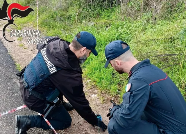 Trovata una bomba carta inesplosa a Capodanno, artificieri in campo a Olbia