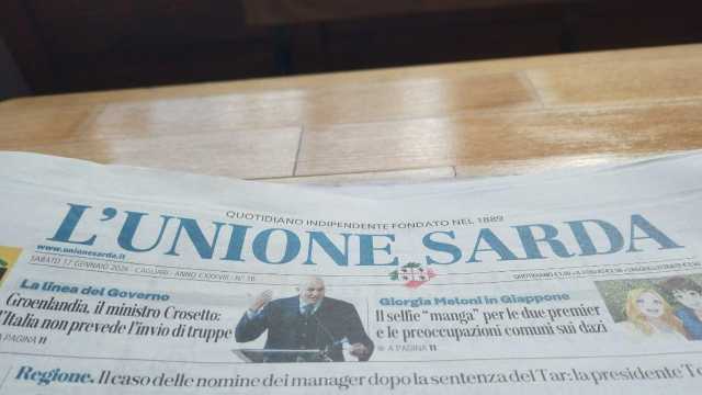 Copie dell'Unione Sarda condivise sui gruppi online: perquisizioni e sequestri nel cagliaritano