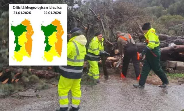 Finisce l'allerta rossa in Sardegna: la costa orientale passa in zona arancione 