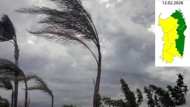 Allerta meteo sulla Sardegna occidentale da stasera per rischio idrogeologico e idraulico