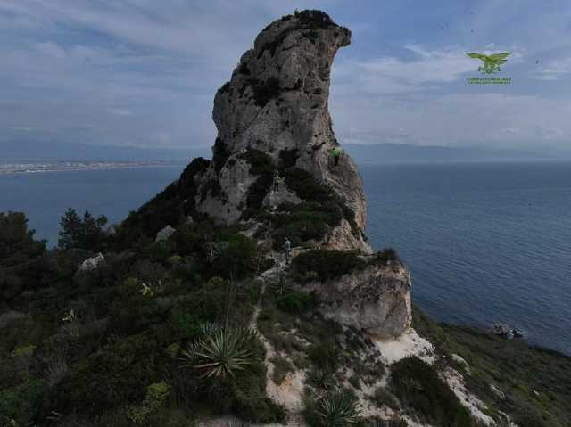 cagliari, corde pericolose per arrampicata alla Sella del Diavolo: rimosse