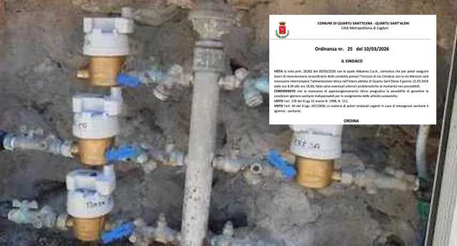 A Quartu lavori urgenti di Abbanoa, il sindaco fa chiudere le scuole: l'ordinanza