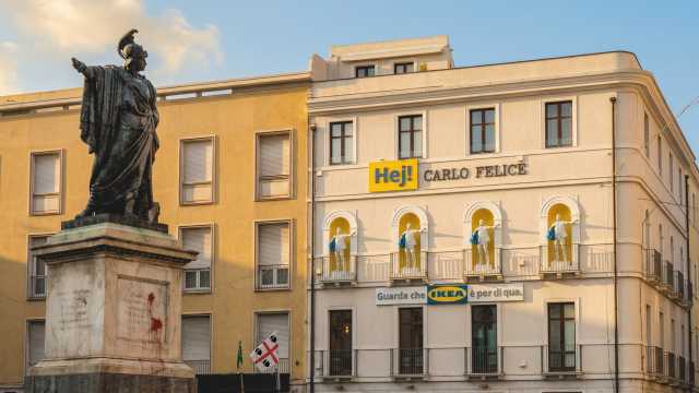 IKEA ELMAS STATUA CARLO FELICE 1