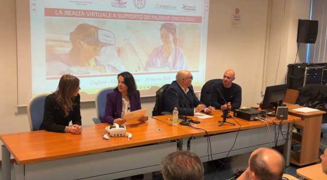 Realta Virtuale Oncologia, la realtà virtuale arriva al Brotzu: