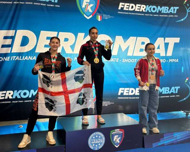 Da Sennori ai podi mondiali di Kickboxing: Sara Roggio è campionessa italiana -52 oldjunior