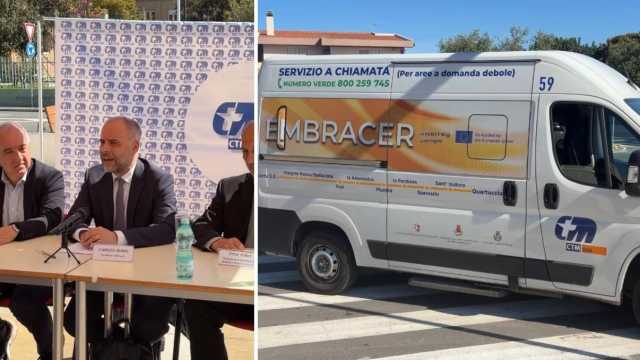 Ctm, arriva il nuovo bus a chiamata per Quartu e Quartucciu: 
