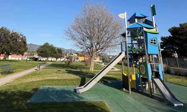 Più verde, giochi inclusivi e maggiore sicurezza: ecco il nuovo volto del parco Parodi a Quartu