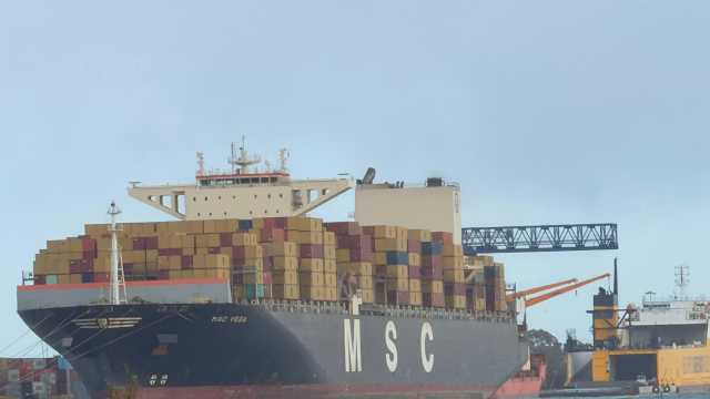 Il ministero risponde sul carico della Msc Vega, 