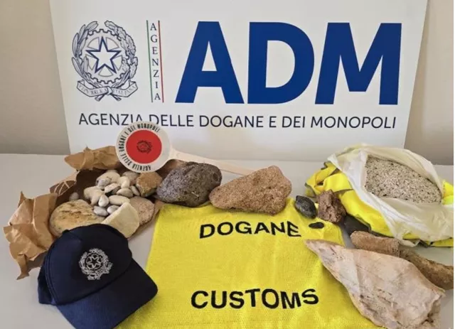 Sabbia Sequestrata A Porto Torres