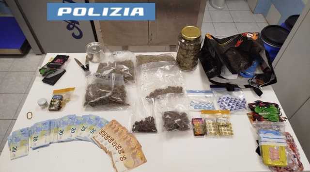 Marijuana, hashish e ketamina in casa: 32enne arrestato al Cep di Cagliari