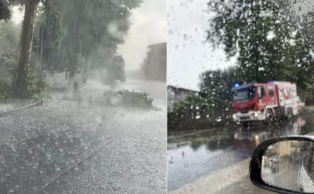 Bomba d'acqua in Sardegna: da Mogoro a Mandas, allagamenti, grandine e fulmini