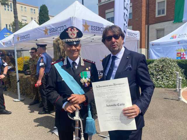 Da Palermo a Cagliari, Antonello Caria nominato Ufficiale dell'ordine al merito della Repubblica