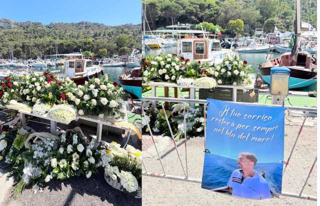 Lutto a Quartu per la morte di Alessandro Collu, fuochi d'artificio e palloncini bianchi per l'ultimo saluto