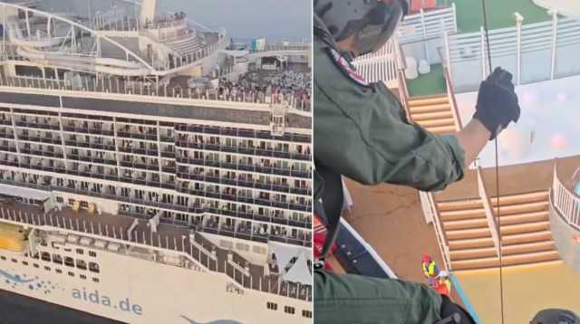 Crociera Malore Soccorso Pancreatite acuta sulla crociera al largo di Capo Carbonara, arriva l'elicottero per soccorrere il paziente (Video)