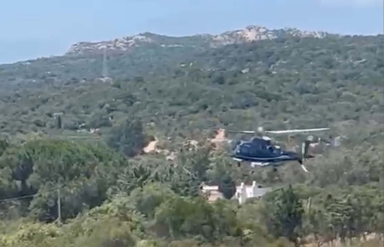 Elicottero In Gallura Una presunta elisuperficie privata in Gallura al centro di un esposto urgente: avviate le indagini
