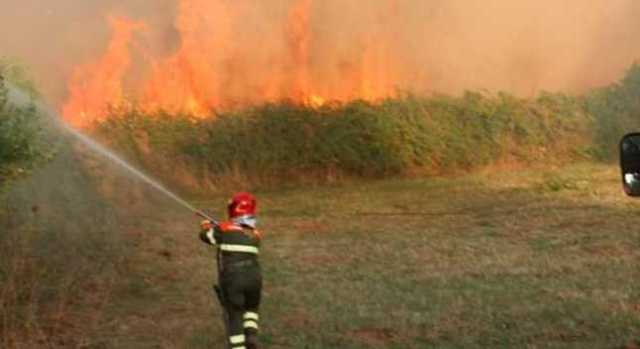 Caldo e vento, allerta gialla per gli incendi oggi su Cagliari e sulla Sardegna orientale