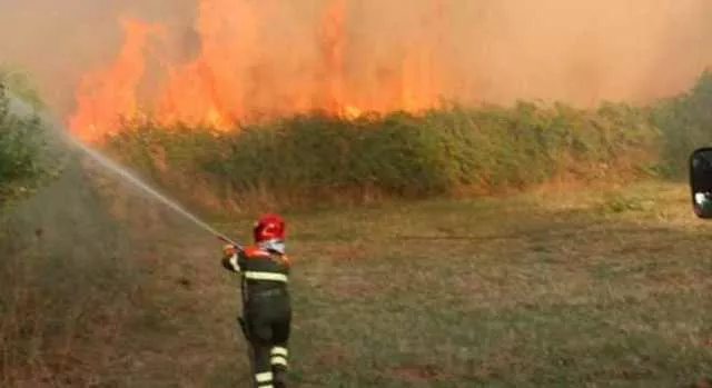 Caldo e vento, allerta gialla per gli incendi oggi su Cagliari e sulla Sardegna orientale
