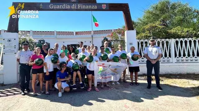 Poetto di Quartu, il Lido del Finanziere apre le porte agli atleti della Polisportiva Olimpia Onlus