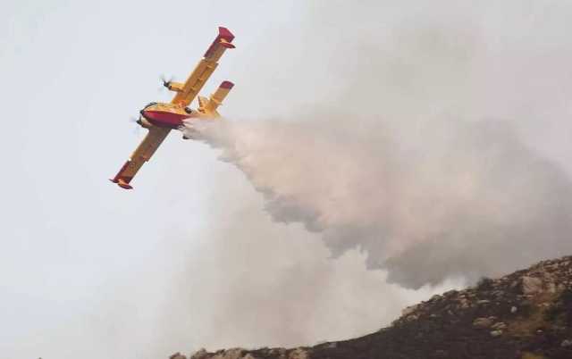 Campagne di Guspini in fiamme: attivi tre elicotteri e arriva il canadair