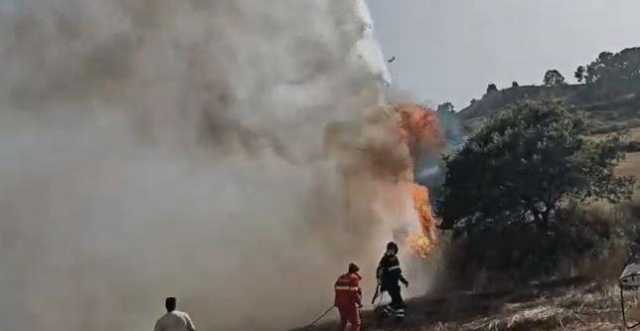 L'incendio a Noragugume fa paura: paura per aziende e case di riposo, piana di Ottana in fiamme (VIDEO)
