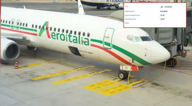 Aeroitalia Aeroplano Primo Volo Da Alghero Cagliari Voli interni in Sardegna, da oggi si parte: mezz'ora in aereo per collegare nord e sud dell'Isola