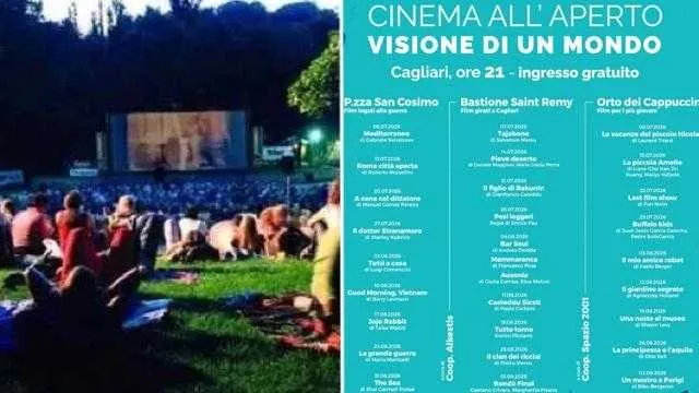 Cinema Aperto Locandina Cagliari Estate cagliaritana, tutto pronto per il cinema all'aperto (gratis): ecco dove