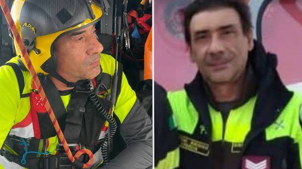 Elisoccorritore morto durante l'esercitazione, l'addio dei colleghi: "Era uno di quei pompieri straordinari, di cuore e gran coraggio"